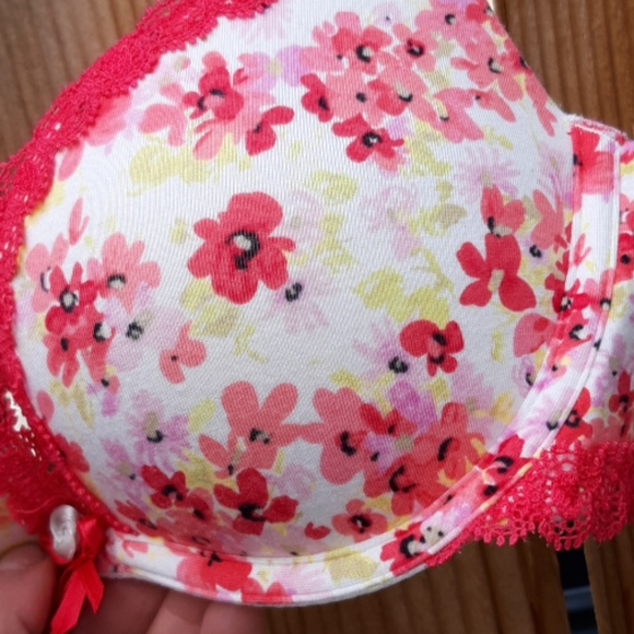VS padded push up bra floral print 32B - Picture 4 of 5